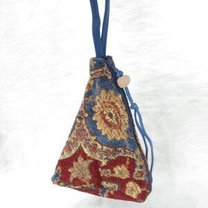 Tapestry Bag Purse Handmade Bead